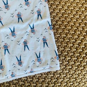 100% cotton baby swaddle blanket